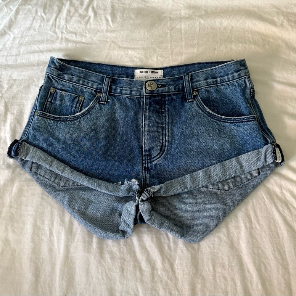 One Teaspoon Bandit Denim Shorts